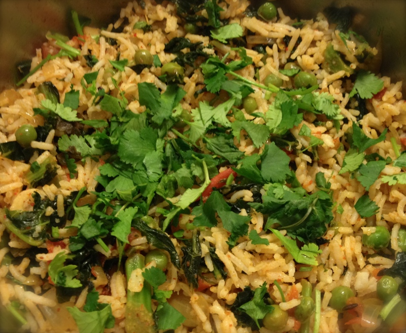 Indian Kale recipe masala greens